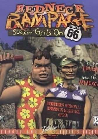 乡下人横冲直撞：66 号公路上的粗磨[Redneck Rampage: Suckin' Grits on Route 66] 游戏封面