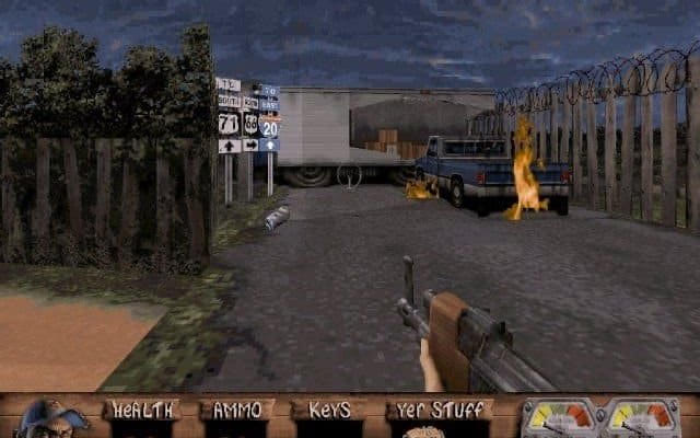 乡下人横冲直撞：66 号公路上的粗磨[Redneck Rampage: Suckin' Grits on Route 66] 游戏截图3