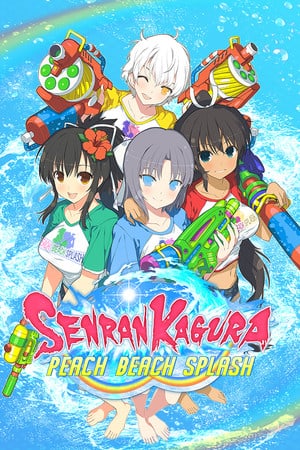 闪乱神乐桃子海滩嬉水[SENRAN KAGURA Peach Beach Splash] 游戏封面