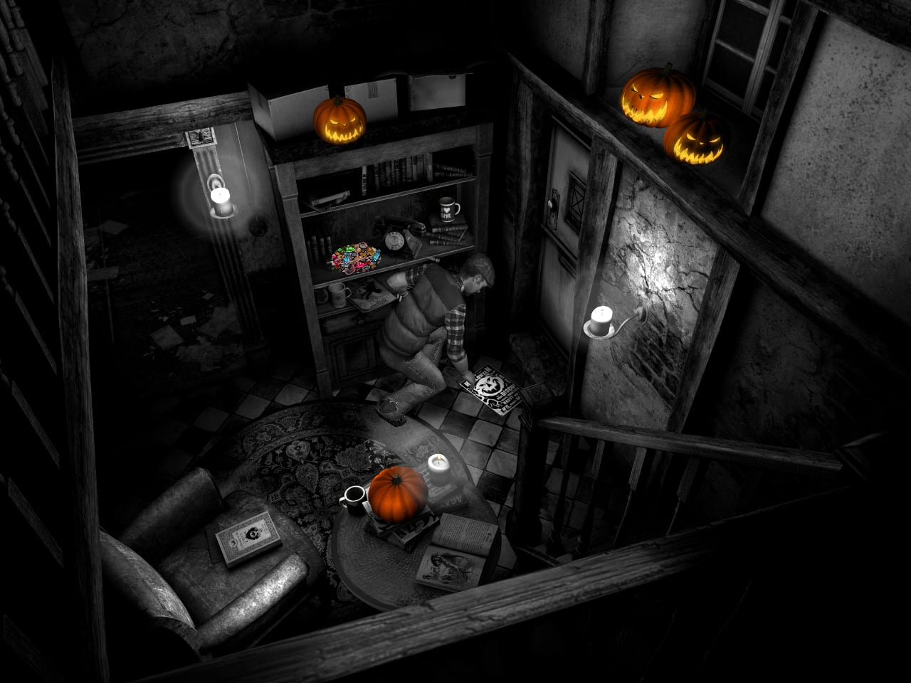 最后的王冠：午夜恐怖[The Last Crown: Midnight Horror] 游戏截图2