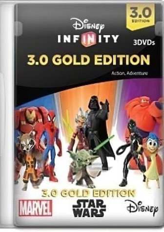 迪士尼无限 3.0：黄金版[Disney Infinity 3.0: Gold Edition] 游戏封面