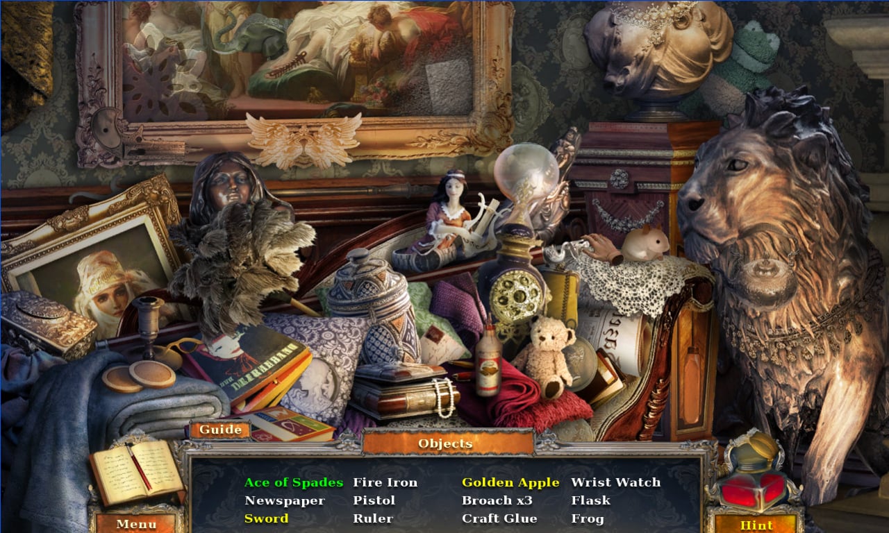 黑暗画布：与死亡擦肩而过收藏版[Dark Canvas: A Brush With Death Collector's Edition] 游戏截图3