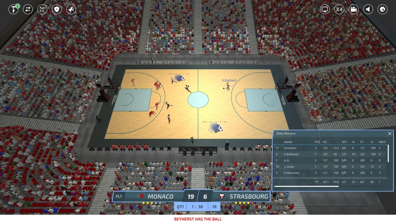 职业篮球经理 2019[Pro Basketball Manager 2019] 游戏截图2