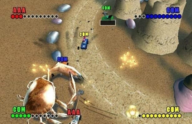 微型机械V4[Micro Machines V4] 游戏截图2
