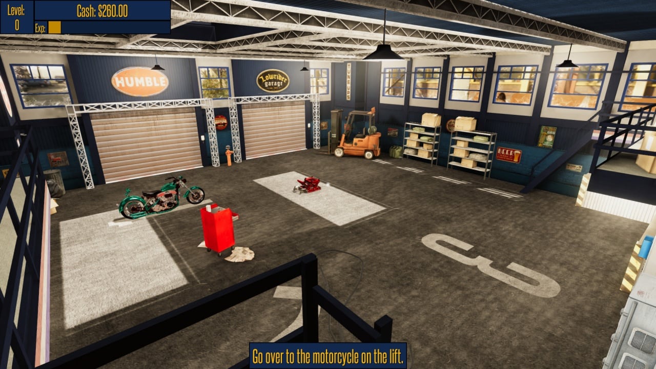 摩托车车库机械模拟器[Motorbike Garage Mechanic Simulator] 游戏截图3
