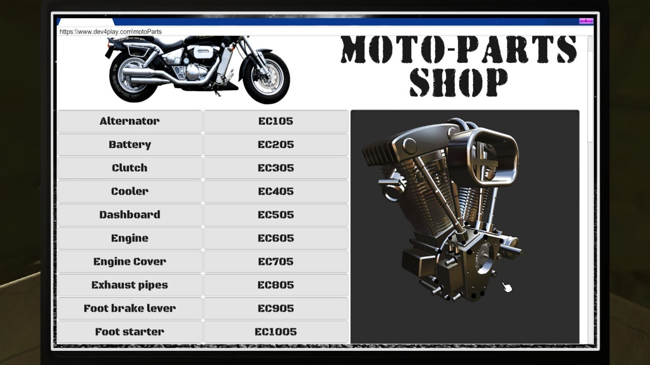 摩托车车库机械模拟器[Motorbike Garage Mechanic Simulator] 游戏截图12