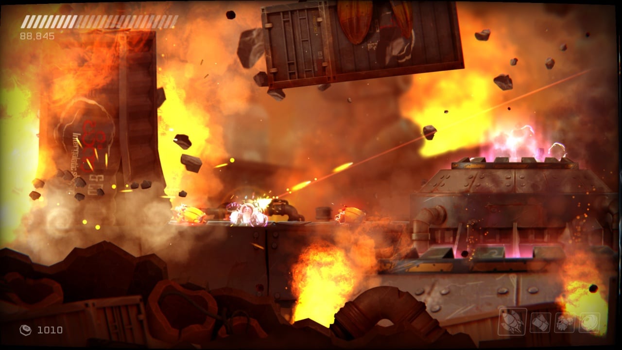 RIVE：沉船、黑客、死亡、重试！[RIVE: Wreck, Hack, Die, Retry!] 游戏截图2