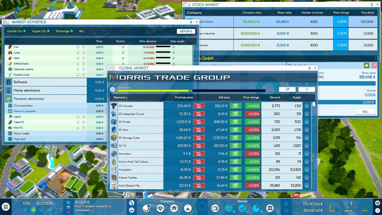 Industry Manager: Future Technologies 游戏截图3