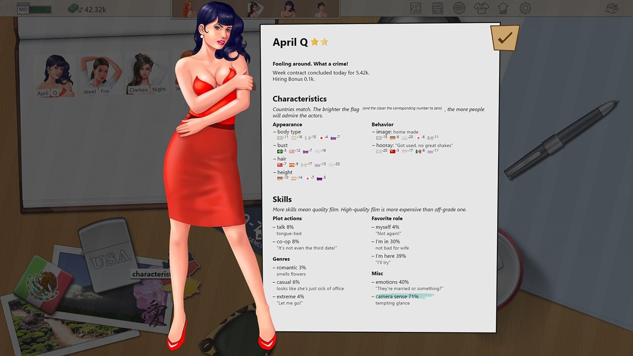 色情工作室大亨[Porno Studio Tycoon] 游戏截图3