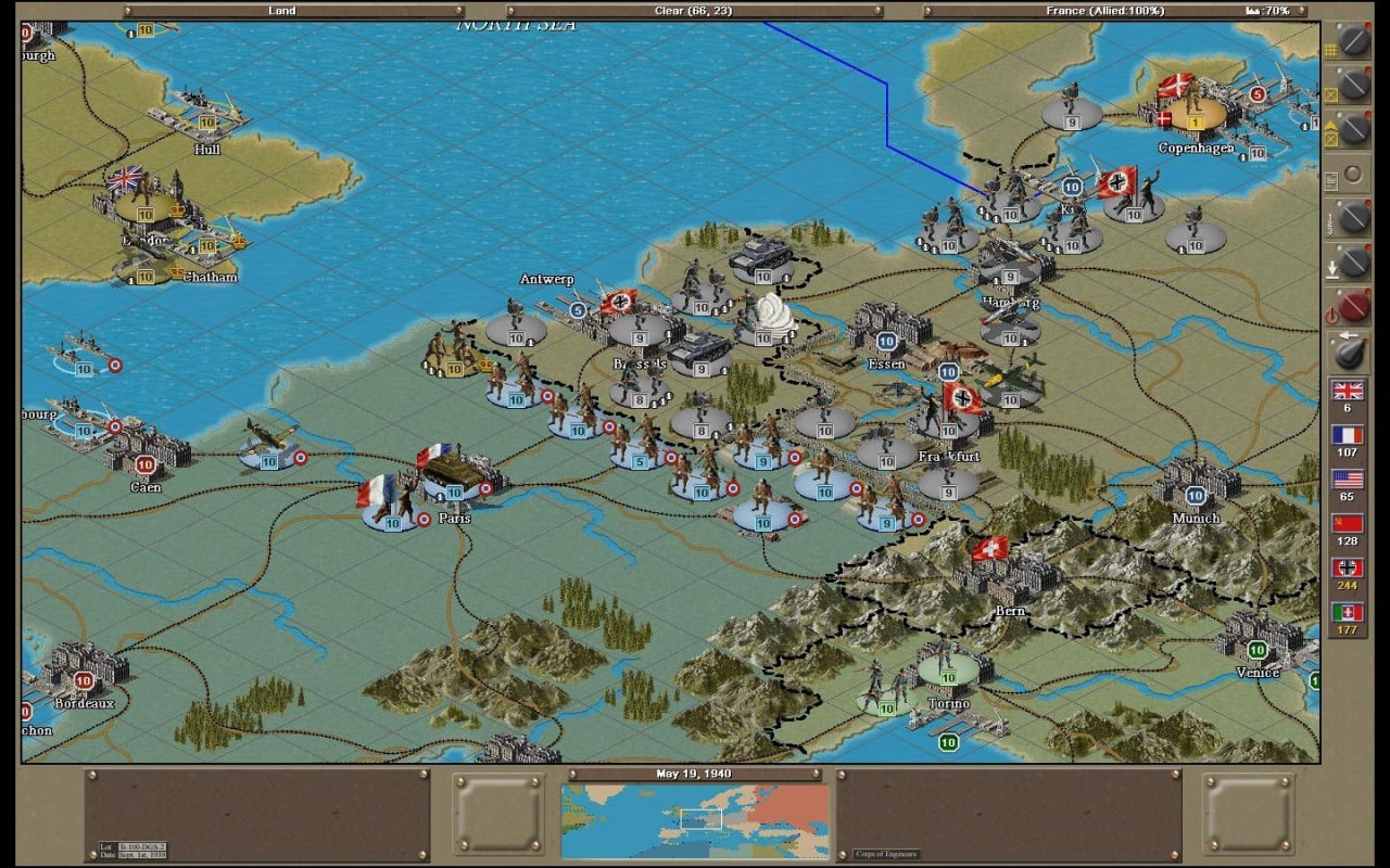 战略指挥：未知的战争[Strategic Command: Unknown War] 游戏截图9