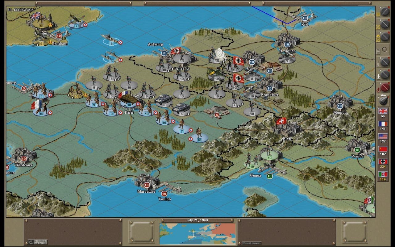 战略指挥：未知的战争[Strategic Command: Unknown War] 游戏截图7