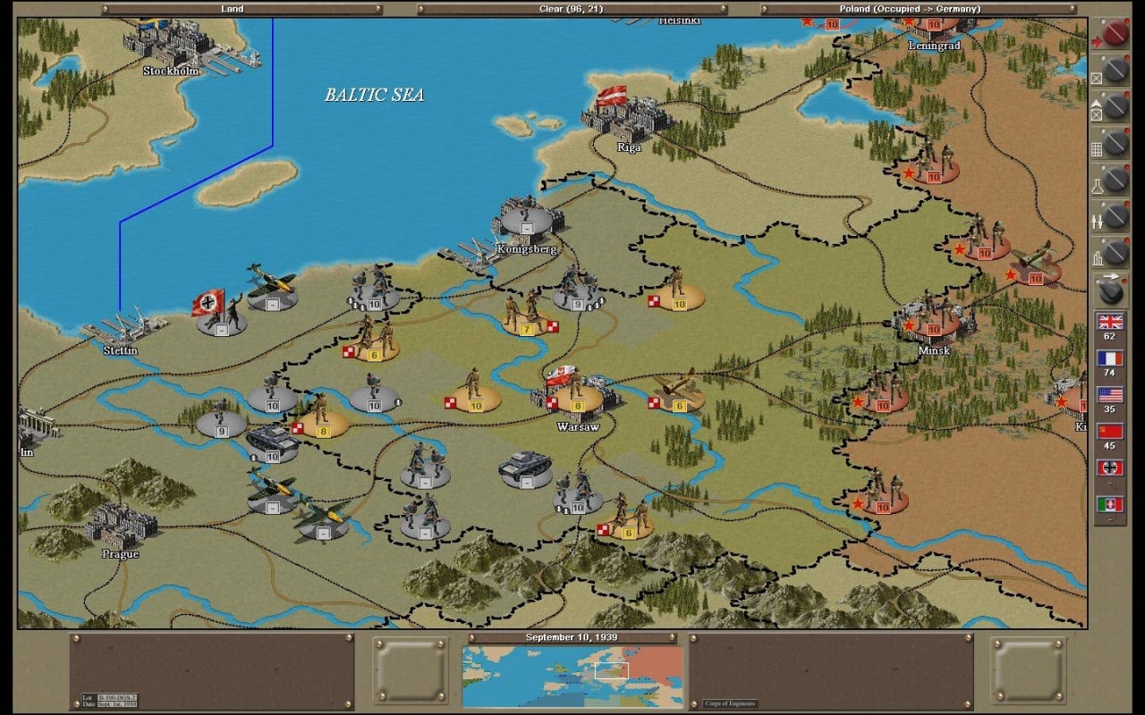 战略指挥：未知的战争[Strategic Command: Unknown War] 游戏截图2
