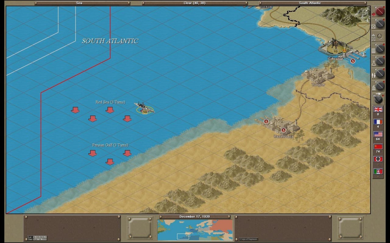 战略指挥：未知的战争[Strategic Command: Unknown War] 游戏截图10