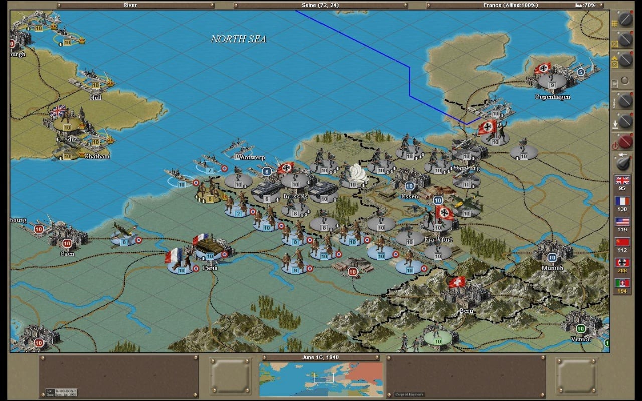 战略指挥：未知的战争[Strategic Command: Unknown War] 游戏截图4