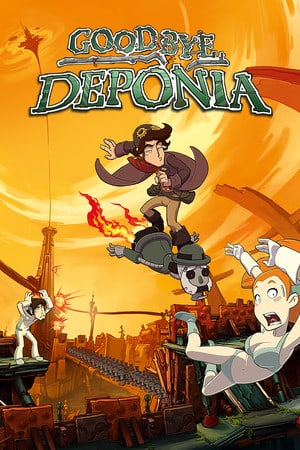 再见垃圾填埋场[Goodbye Deponia] 游戏封面