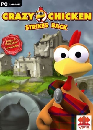 疯狂小鸡的反击[Crazy Chicken Strikes Back] 游戏封面