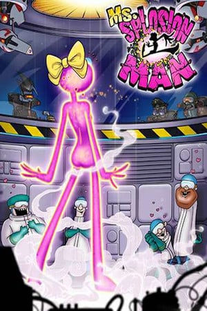 爆裂人女士[Ms. Splosion Man] 游戏封面