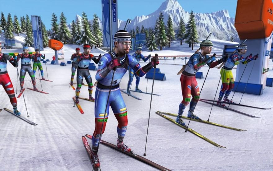 2009 年 RTL 冬季两项[RTL Biathlon 2009] 游戏截图3