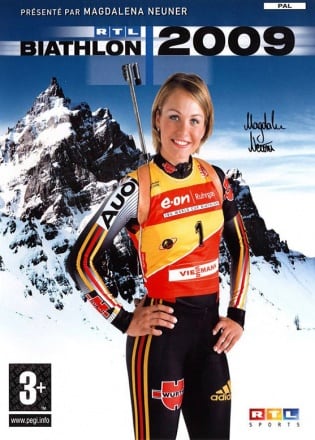 2009 年 RTL 冬季两项[RTL Biathlon 2009] 游戏封面
