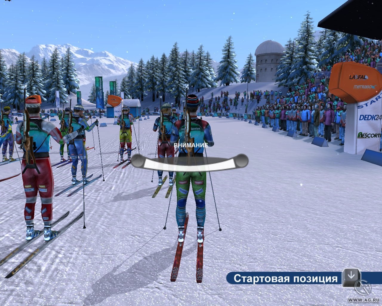 2009 年 RTL 冬季两项[RTL Biathlon 2009] 游戏截图13