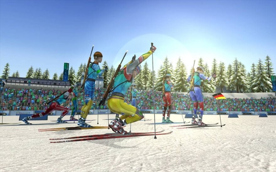2009 年 RTL 冬季两项[RTL Biathlon 2009] 游戏截图2