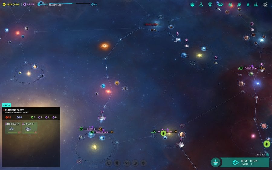 猎户座大师心宿二的复仇[Master of Orion Revenge of Antares] 游戏截图4