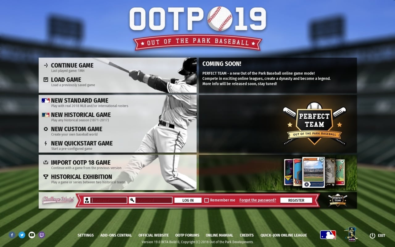 户外棒球 19[Out of the Park Baseball 19] 游戏截图2