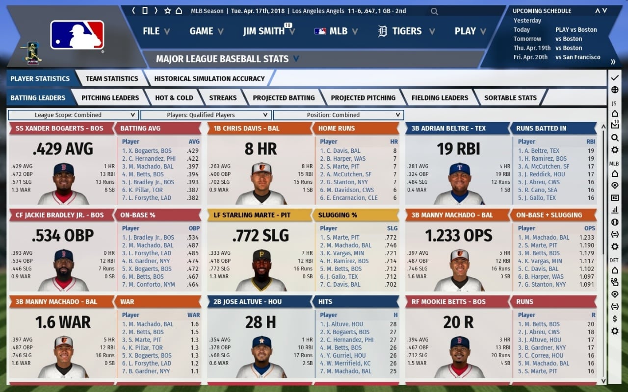 户外棒球 19[Out of the Park Baseball 19] 游戏截图13