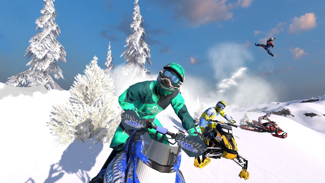雪地摩托赛车自由[Snow Moto Racing Freedom] 游戏截图2