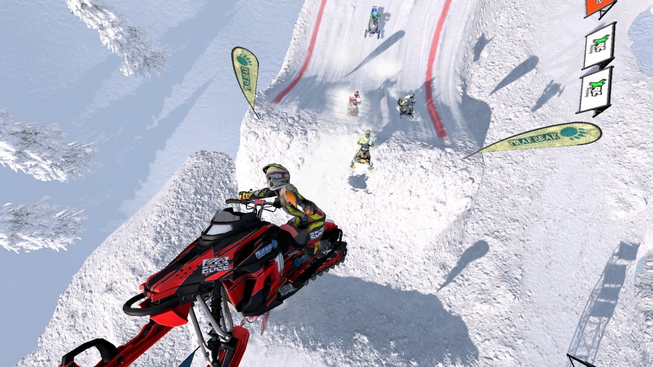 雪地摩托赛车自由[Snow Moto Racing Freedom] 游戏截图3