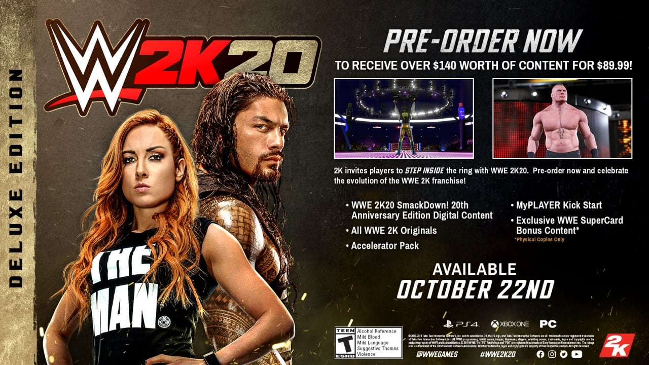《WWE 2K20》 游戏截图2