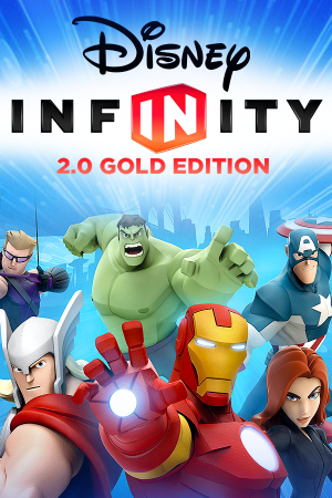 迪士尼无限 2.0：黄金版[Disney Infinity 2.0: Gold Edition] 游戏封面