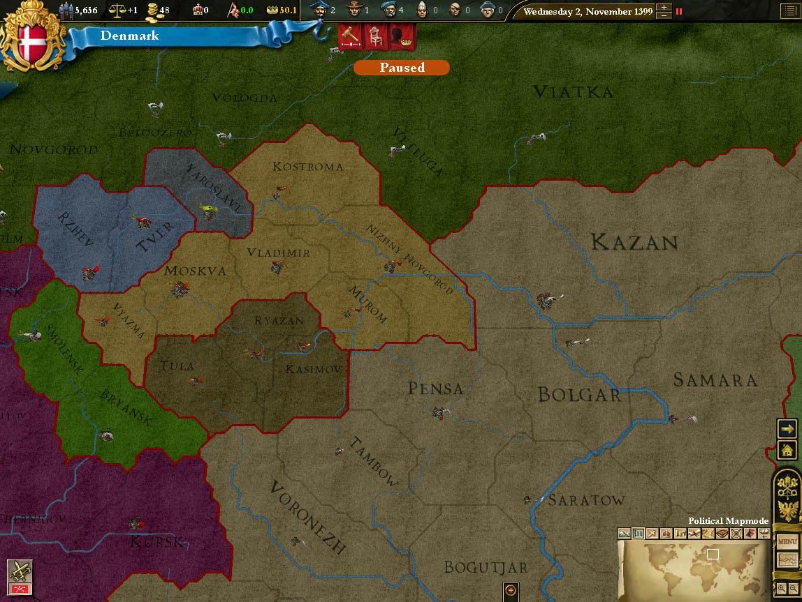 欧陆风云3：王位继承人[Europa Universalis 3: Heir to the Throne] 游戏截图11