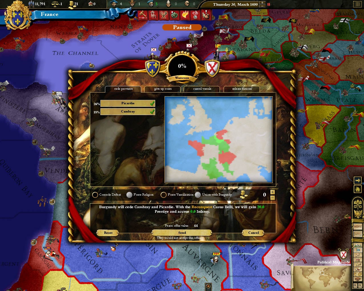 欧陆风云3：王位继承人[Europa Universalis 3: Heir to the Throne] 游戏截图12