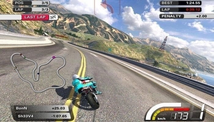 摩托车大奖赛07[MotoGP 07] 游戏截图3