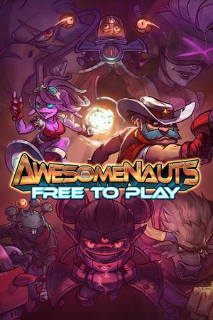 Awesomenauts - 2D moba 游戏封面