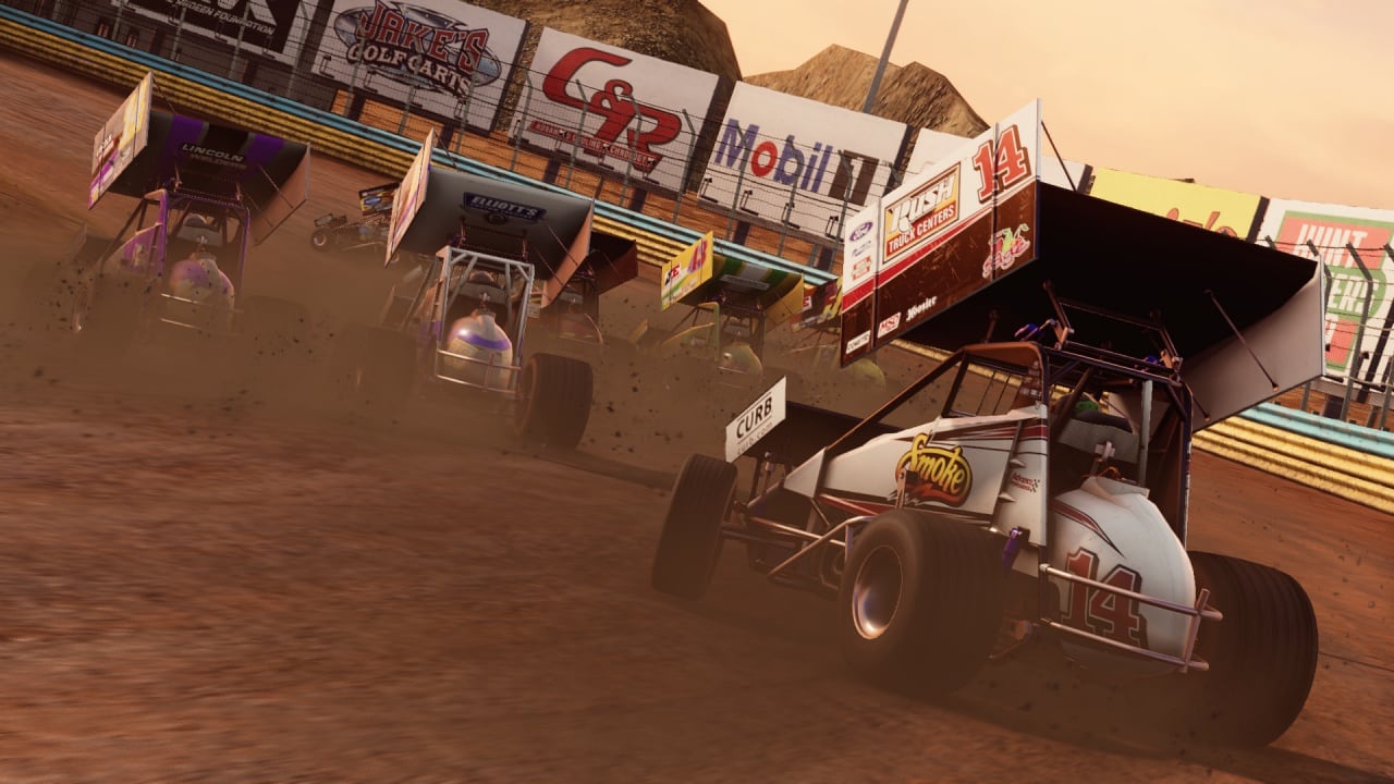 托尼·斯图尔特的斯普林特赛车[Tony Stewart's Sprint Car Racing] 游戏截图5