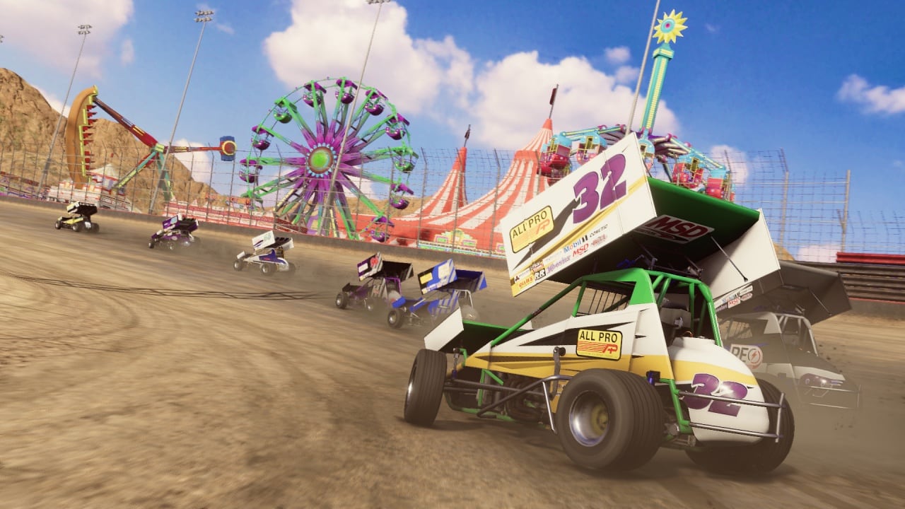 托尼·斯图尔特的斯普林特赛车[Tony Stewart's Sprint Car Racing] 游戏截图6