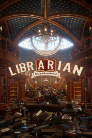 图书管理员：整理奥术图书馆！[Librarian: Tidy Up the Arcane Library!] 游戏封面