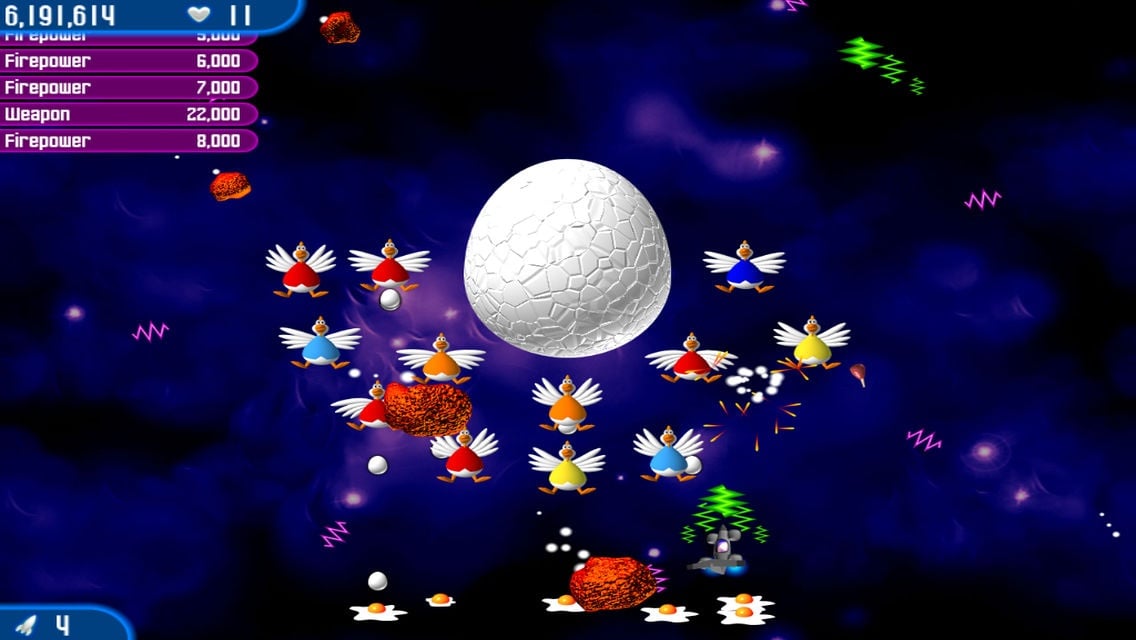 小鸡入侵者2[Chicken Invaders 2] 游戏截图4