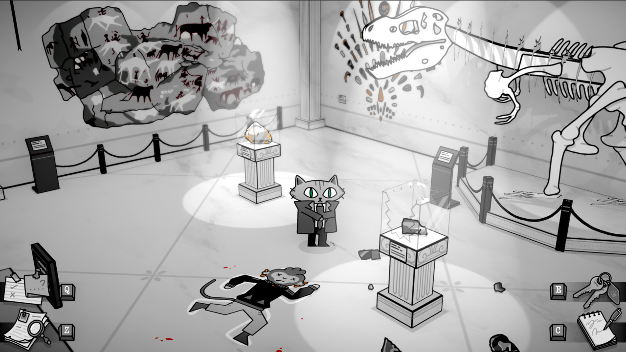 猫科动物法医和 Meowseum 之谜[Feline Forensics and the Meowseum Mystery] 游戏截图2