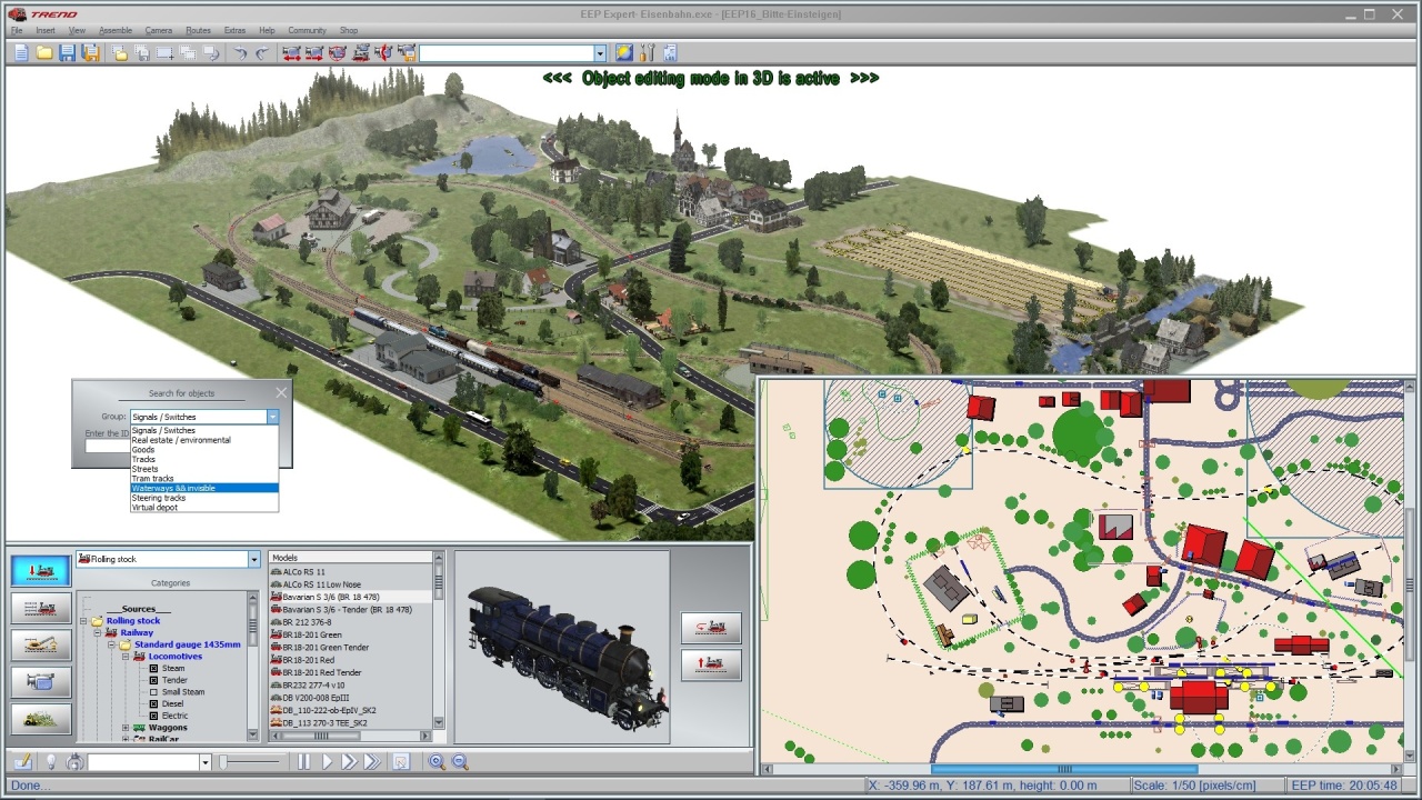 EEP 16 专家铁路施工和控制模拟[EEP 16 Expert Eisenbahn Aufbau- und Steuerungssimulation] 游戏截图4
