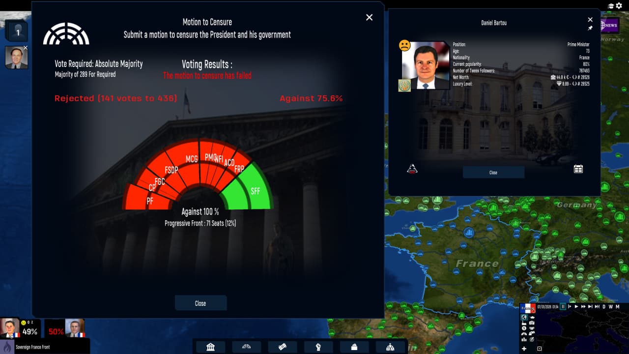 地缘政治模拟器 2026 版[Geo-Political Simulator 2026 Edition] 游戏截图6