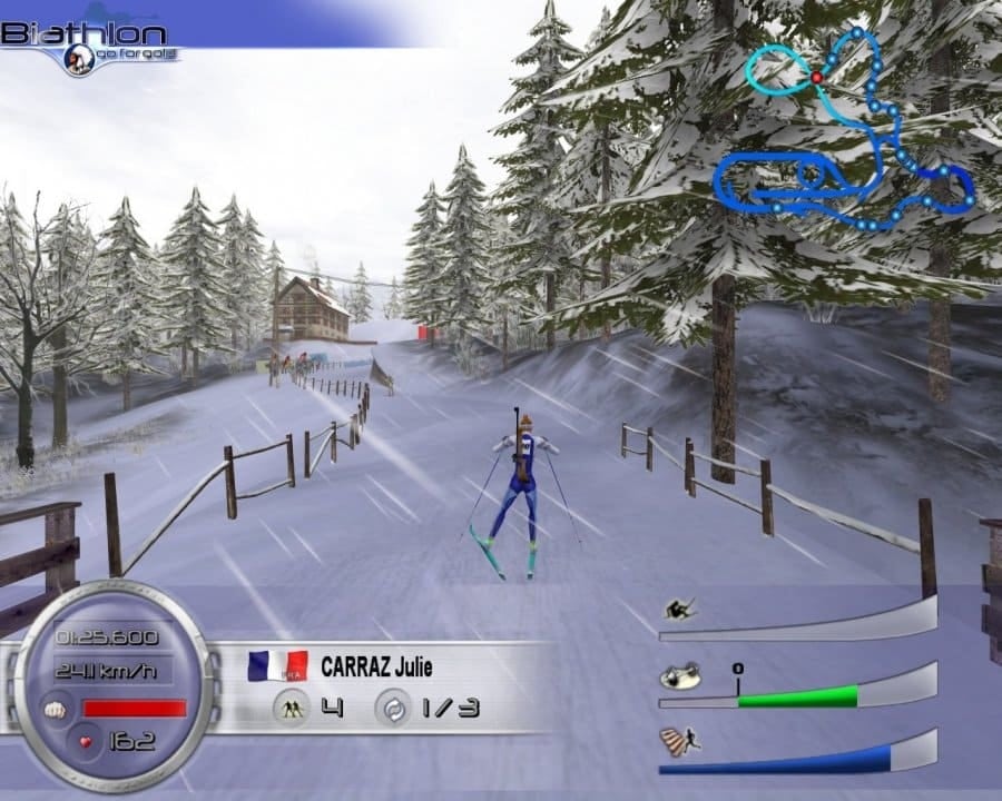 2006 年冬季两项 - 争夺金牌[Biathlon 2006 - Go For Gold] 游戏截图4