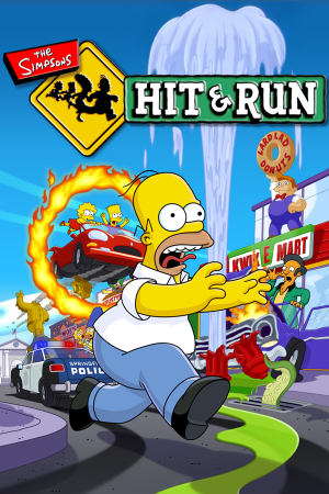 辛普森一家：肇事逃逸[The Simpsons: Hit and Run] 游戏封面