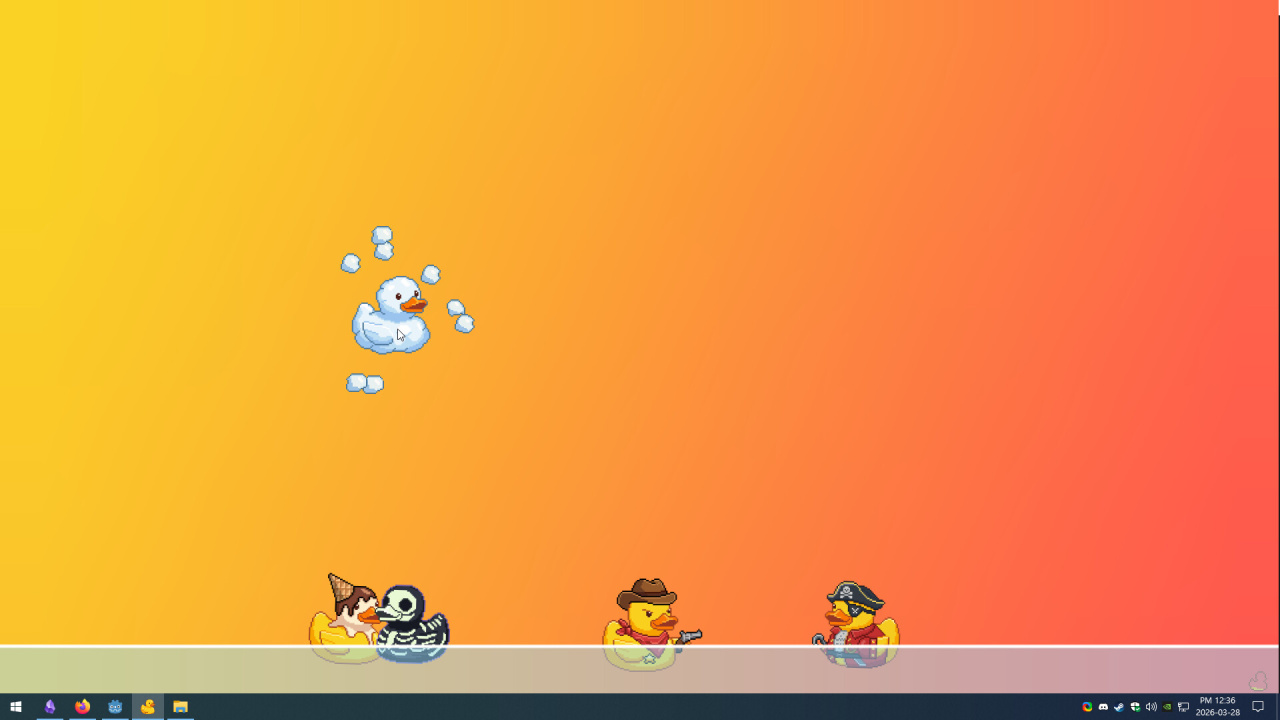 小鸭子：桌面浴缸[Tiny Ducks: Desktop Bath] 游戏截图8