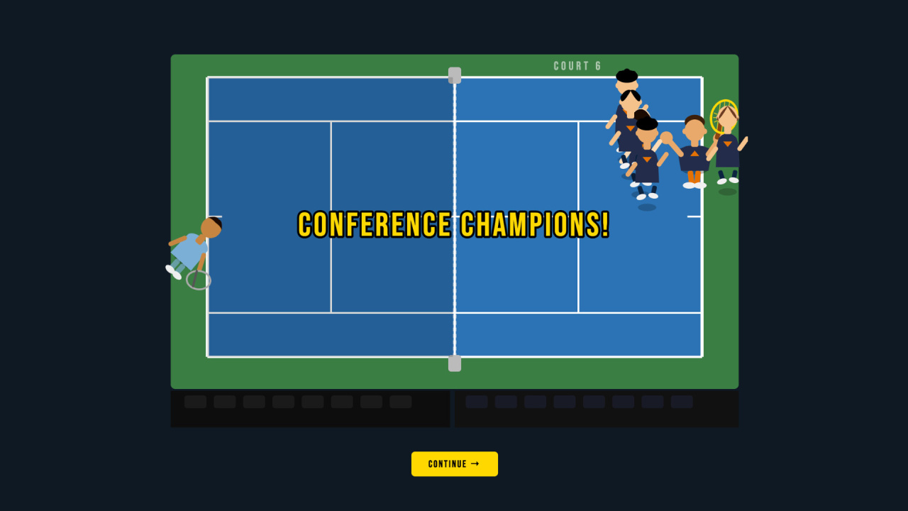 摇摆王朝：大学网球[Swing Dynasty: College Tennis] 游戏截图6