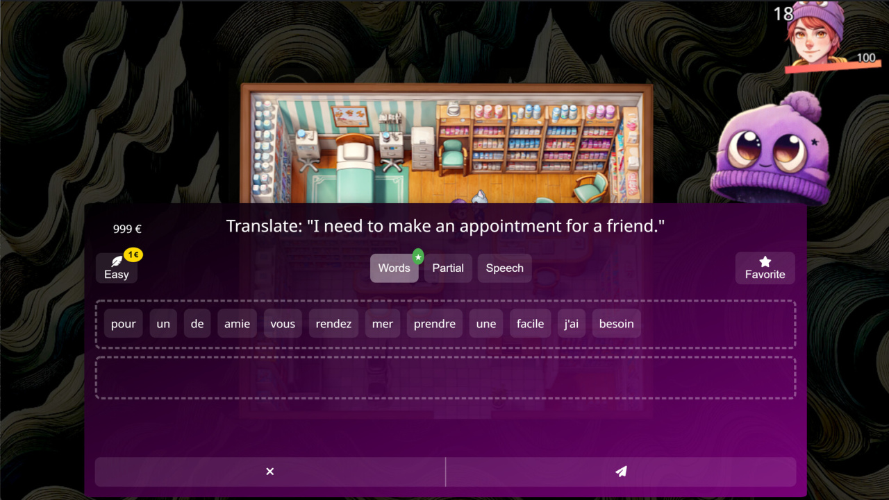 WonderLang 法语[WonderLang French] 游戏截图9