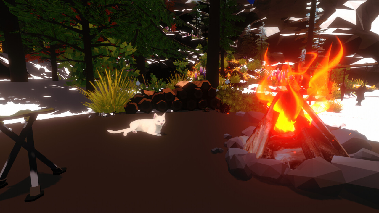 篝火与猫[Campfire with Cat] 游戏截图2