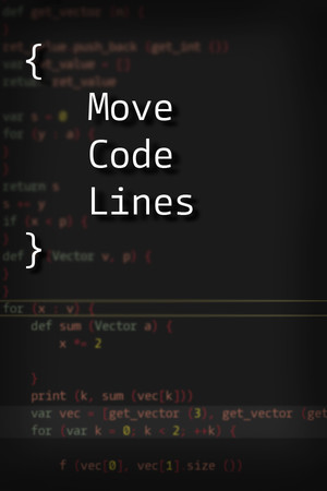 移动代码行[Move Code Lines] 游戏封面